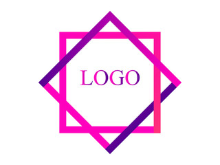 Naklejka premium EPS 10 vector. Good and bright geometric logo design or design element for projects.