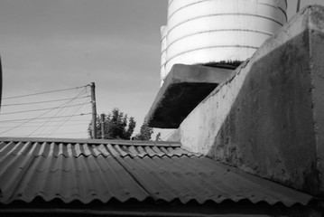 old home roof