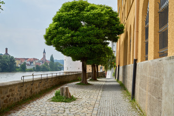 Die Dreiflüssestadt Passau mit Altstadt und Dom 