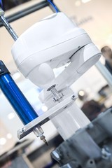 Automatic robot arm working in industrial environment