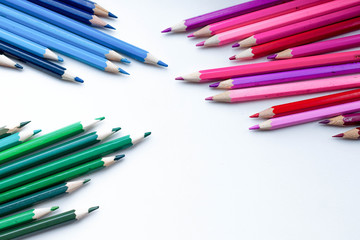 Fototapeta premium background / color pencils