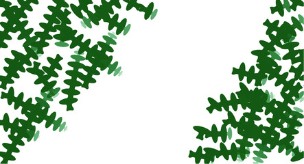 Abstract Green background for your design, watercolor background concept, vector.