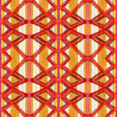 Seamless pattern with geometric pattern