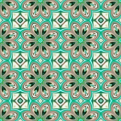seamless Wallpaper with geometric pattern