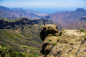 landscape in the mountains