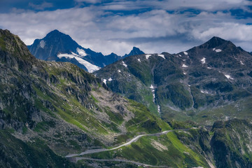 Naklejka premium THE Switzerland, Alps. Summer In the mountains.