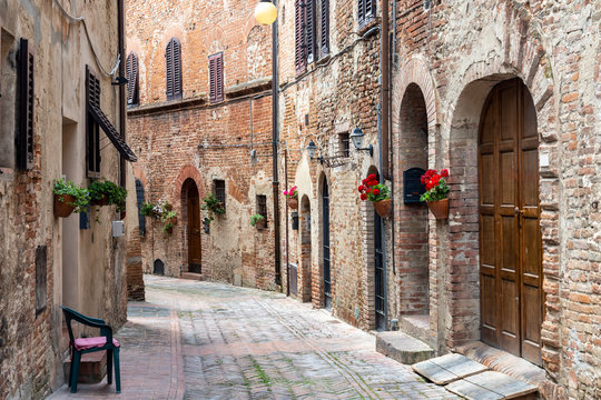 Certaldo, medieval city in Tuscany