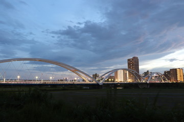 厚木市の夜景（神奈川県）,atsugi city,kanagawa pref,japan