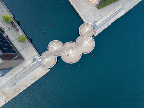 Circle Bridge in Copenhagen, Denmark