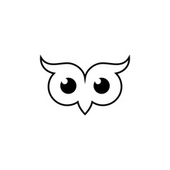 Owl Logo Template Vector
