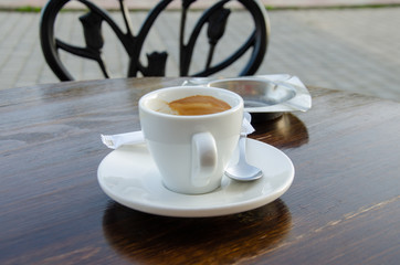 delicious morning coffee