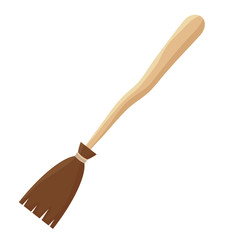 Obraz premium Halloween broom vector design