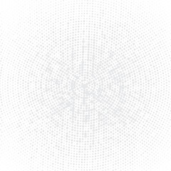 Gray dots on white background 