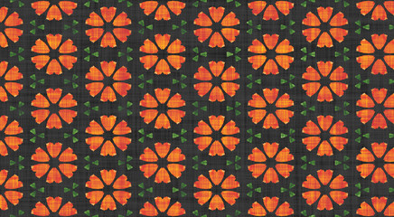 Abstract geometry-  mosaic illustration