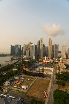 Singapore skyscrapers © hit1912