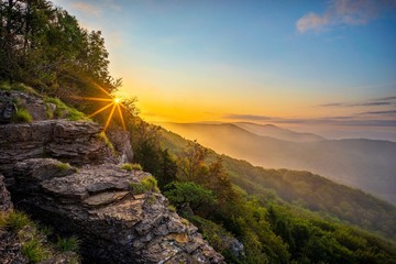 Sonnenaufgang Hohenstein Süntel