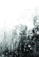 Grunge black and white scratched textured background. Abstract messy and distressed element.