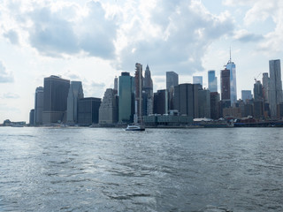 Manhattan and East River.