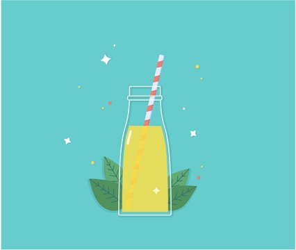 Summer lemonade drink for refresh