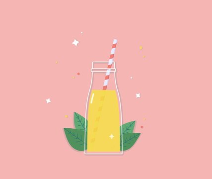 Summer lemonade drink for refresh
