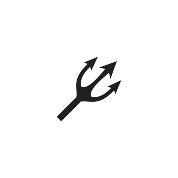 recommend clip art: Trident logo design inspiration vector template