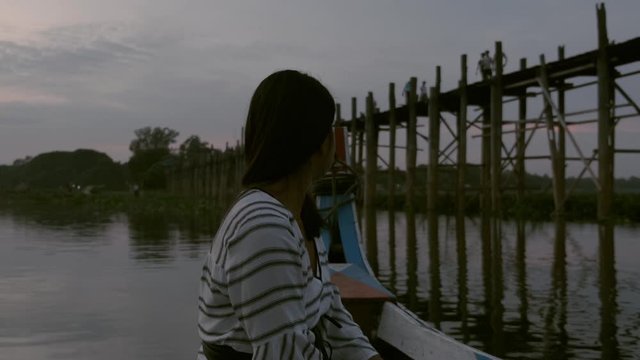 U Bein bridge Mandalay Myanmar 