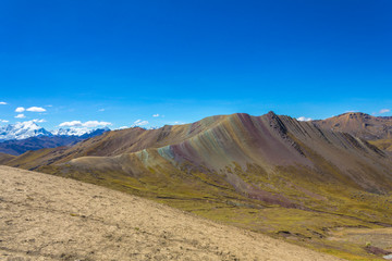Rainbow Mountain Mountains of the 7 colors, Peru.
