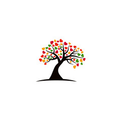 Tree vector icon. logo design elements.