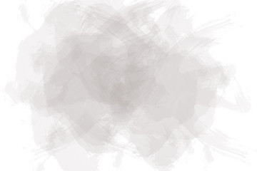 Abstract brown watercolor on white background