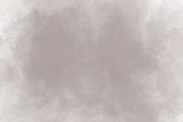 Abstract brown watercolor on white background