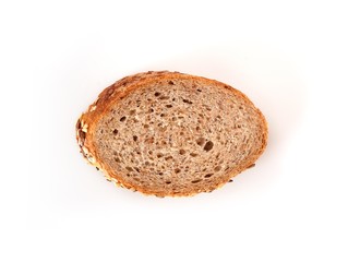 Bread isolated on a white background
