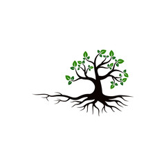 Tree vector icon. logo design elements.