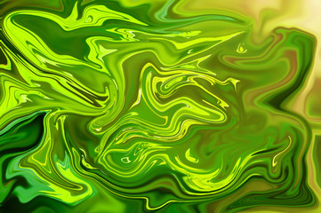 abstract Beautiful colour Liquid Marble Swirl texture Background or wallpaper.