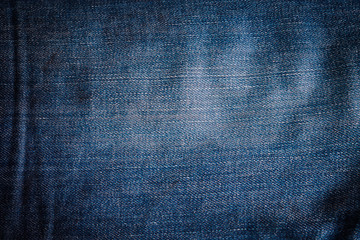 Texture blue jeans for background