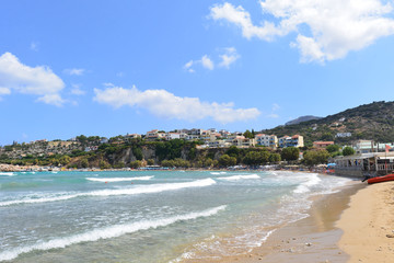 Sandstrand Almyrida / Kreta