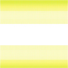 Floristic yellow pattern on white background