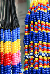 Turkish souvenirs evil eye beads in Turkey.