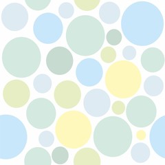 abstract seamless blue circles