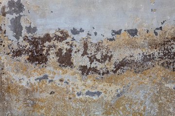 Old Weathered Damaged Concrete Wall Texture