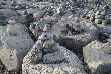 Fototapeta premium Stone pyramids