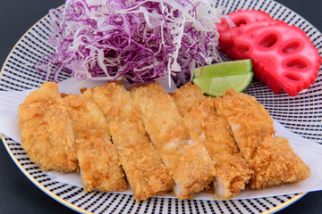 Photos of delicious Japanese food Suitable for making menus in restaurants.