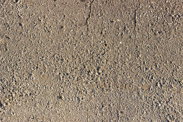 Top view of seashore, sand texture of natural surface. Sand background