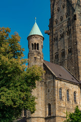 Naklejka premium Tower of St Antonius Basilica in Rheine, Germany
