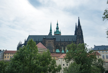 Fototapeta na wymiar Prague, Praha, Praga, Hradczany 