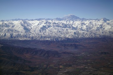 Fototapeta na wymiar Andes Mountains of Chile