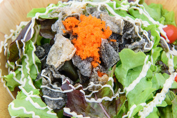 Photos of delicious Japanese food Suitable for making menus in restaurants.