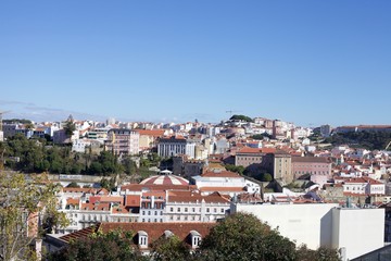 Naklejka na ściany i meble view of Lisbon