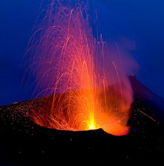Volcanic activity, Stromboli