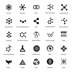 Sign and Symbols Solid Vectors Pack 