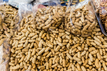 Close up photo Thai style in the market.